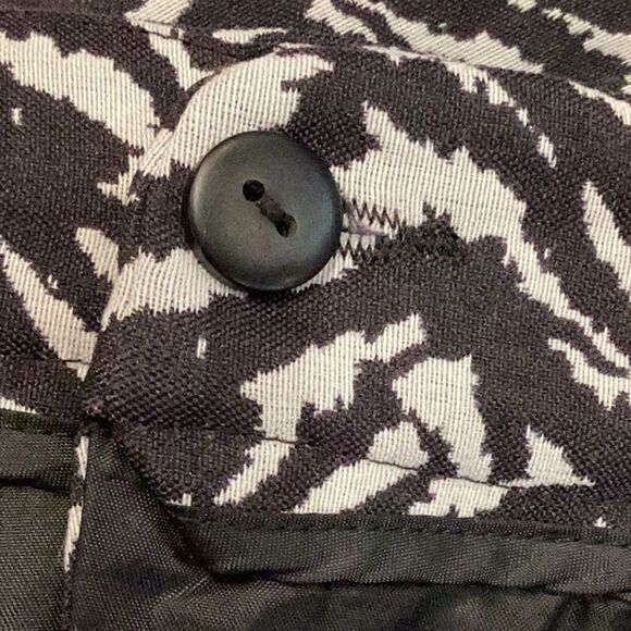 Banana Republic Sloan Fit Pant Women's Zebra Print Sz 8 - Picture 12 of 13